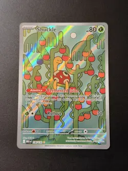 Shuckle ME01: Mega Evolution 136/132 - Pokemon TCG Illustration Rare. NM - Image 1