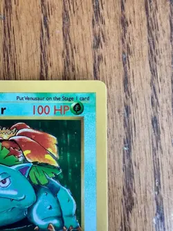 1999 Pokemon Base Set - Venusaur Holo Shadowless - 15/102 Rare Vintage - Image 4