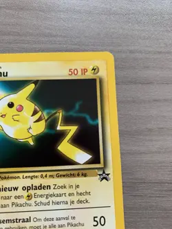 Pokemon Card TCG-Pikachu Black Star Promo 4 Regular Pikachu World Collection - Image 4
