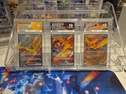 Team Rockets Moltres UPC Stamped Sequential Set Ace 10 Pokemon - Image 1