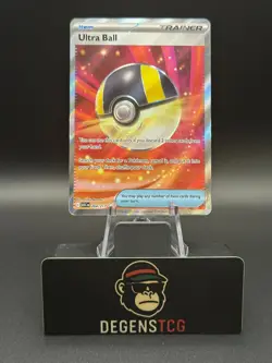 Pokemon Ultra Ball 264/217 Ascended Heroes Ultra Rare Full Art Holo English - Image 1