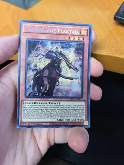 Yugioh Tri-Brigade Fraktall MP21-EN171 1st Prismatic Secret Rare - Image 1
