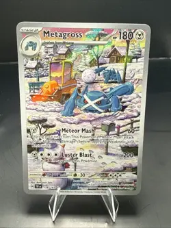 Pokemon Metagross Illustration Rare Holo Temporal Forces 178/162 - Image 1