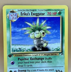 Erika’s Exeggutor 44/132 – 1st Edition Gym Heroes - NM(-) - 2000 Pokemon TCG - Image 2