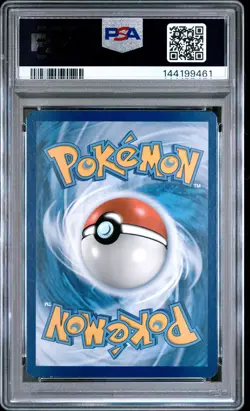 2019 POKEMON SM BLACK STAR PROMO #SM201 FULL ART/RESHIRAM & CHARIZARD GX PSA 8 - Image 2