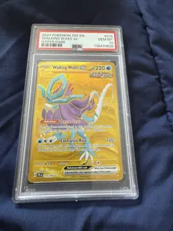Pokemon TCG Walking Wake EX Hyper Rare Holo Prismatic PSA 10 - Image 1