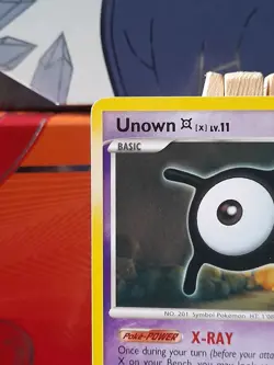 Unown X 71/132 Uncommon DP Secret Wonders Pokemon TCG 2007 - Image 3
