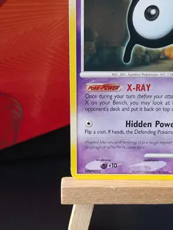 Unown X 71/132 Uncommon DP Secret Wonders Pokemon TCG 2007 - Image 5