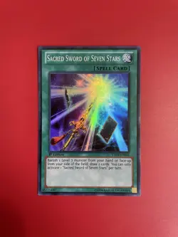 Yugioh Sacred Sword Of Seven Stars LTGY-EN066 - Super Rare 1st Edition - Image 2