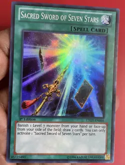 Yugioh Sacred Sword Of Seven Stars LTGY-EN066 - Super Rare 1st Edition - Image 4