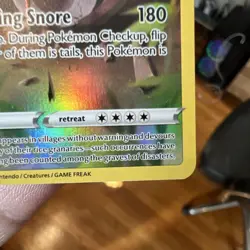 Pokemon Snorlax Holo Lost Origin Trainer Gallery TG10/TG30 NM unplayed - Image 4