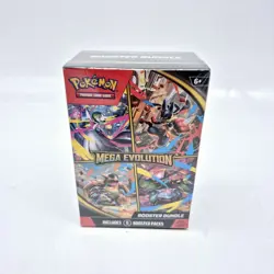 Pokemon Mega Evolution Factory Sealed Booster Bundle Box, 6 Packs - Image 1