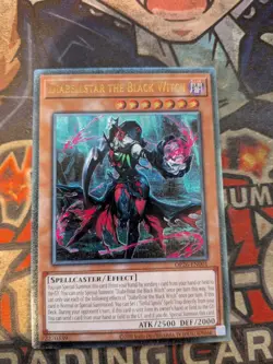 Yu-Gi-Oh! Diabellstar The Black Witch OP26-EN001 Ultimate Rare Near Mint... - Image 2