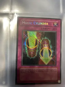 Yu-Gi-Oh! Magic Cylinder LON-104 reverse foil misprint - Image 1
