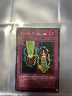 Yu-Gi-Oh! Magic Cylinder LON-104 reverse foil misprint - Image 3