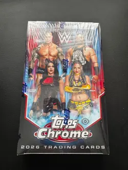 2026 TOPPS CHROME WWE WRESTLING HOBBY BOX - Brand New IN HAND - Image 1