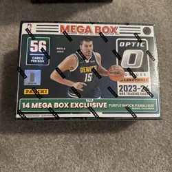 2023-24 PANINI DONRUSS OPTIC BASKETBALL NBA MEGA BOX SEALED WEMBY - Image 1