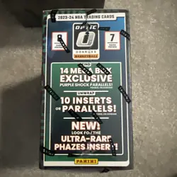 2023-24 PANINI DONRUSS OPTIC BASKETBALL NBA MEGA BOX SEALED WEMBY - Image 2