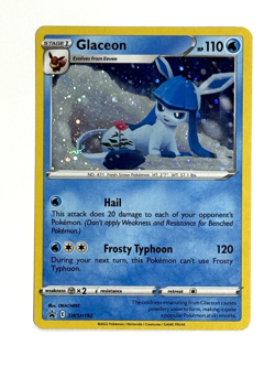 Pokemon TCG Glaceon SWSH192 Promo Sword & Shield Promo Cards Tail SWIRL - Image 1