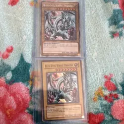 Yu-Gi-Oh! Konami 1st Edition Card Lot Blue-Eyes, Exodia, 9 Cards READ DISC - Image 5