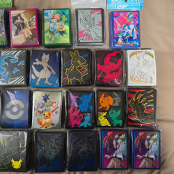 Pokemon ETB & Pokemon Center Card Sleeves Mixed Lot of 23 Packs (New & Sealed) - Image 3