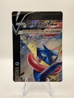 Pokemon TCG Greninja V-Union Holo Card Set of 4 SWSH Promo Cards SWSH155-158 - Image 3