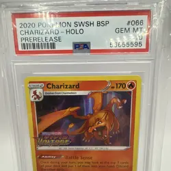 Charizard - (Prerelease) SWSH066 SWSH: Sword & Shield Promo Cards Holo - Image 2