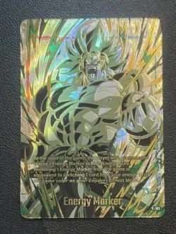 Broly E-103 Energy Marker Card Dragon Ball Fusion World Championship 2025 Finals - Image 1