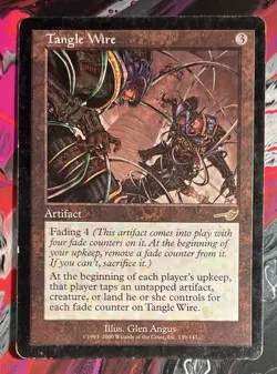 MTG Magic the Gathering Tangle Wire Rare 139/143 Nemesis MP - Image 1
