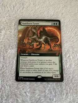 Vaultborn Tyrant (Extended Art) Outlaws of Thunder Junction - Image 1