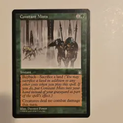 Magic: The Gathering Constant Mists Stronghold Instant Regular Uncommon Green E… - Image 1