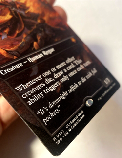 MTG Morbid Opportunist BORDERLESS OTJ Special Guests LP - NM - Image 2