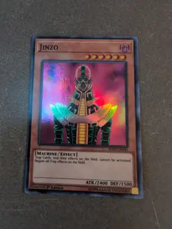 YUGIOH - JINZO - SUPER RARE - MYFI-EN041 - 1st EDITION - NM - Image 1