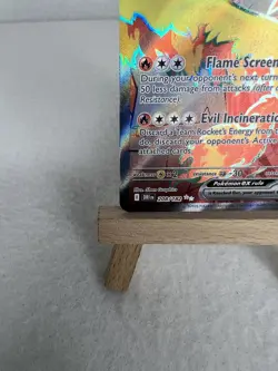 Pokemon TCG Team Rocket's Moltres EX Card 208/182 Destined Rivals NM/Mint - Image 5