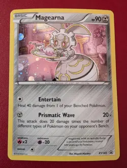 Magearna XY165 Holo Full Art Promo Pokemon Card Near Mint Condition - Image 1