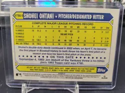 Shohei Ohtani 2022 Topps Update #87BU-5 🔥 1987 Blue 🔥 35th Anniversary Angels - Image 2