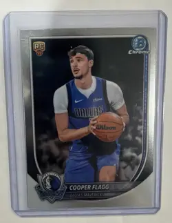 2025-26 Bowman Cooper Flagg Lot of 3 (Chrome, Rockstar Rookies, ROTY Favorites) - Image 2