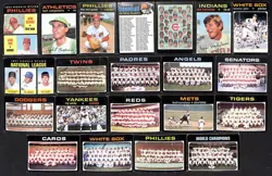 1971 Topps G/VG avg lot of 575 different baseball cards BV$2248 A87542 - Image 3
