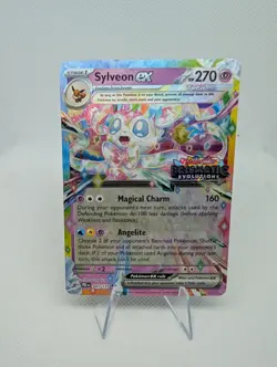 Sylveon ex - (Prismatic Evolutions Stamp) 041/131 Pokemon TCG Card Holo - NM - Image 1
