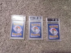 Lot of Three PSA Pokemon Cards VULPIX - Image 2