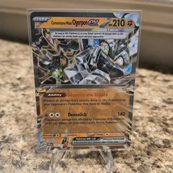 Cornerstone Mask Ogerpon Ex 058/131 Prismatic Evolutions English Pokemon Card - Image 1