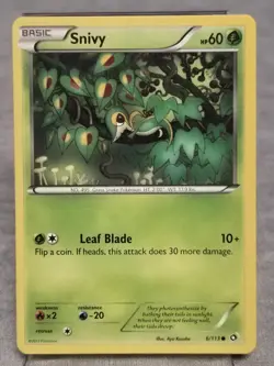 Snivy 6/113 Non-Holo Common | Legendary Treasures | Pokemon Card - Image 1