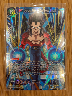 Dragon Ball Super Card Game - SS4 Vegeta, Rise of the Super Warrior BT11-052 SR - Image 1
