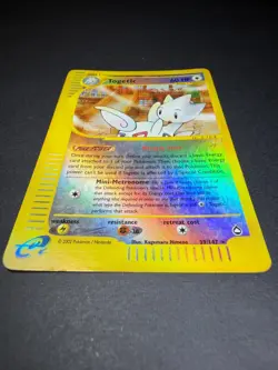 Pokemon - E Reader Card Lot - Cloyster, Togetic, Lapras, Slugma, Goldeen - Image 5