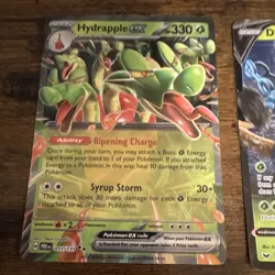 Pokemon TCG PRE DRI Card Lot 3 Cards Hydrapple EX Dhelmise V Yanmega EX holos - Image 2