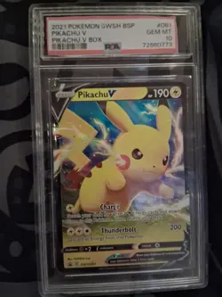 Pikachu V SWSH061 SWSH: Sword & Shield Promo Cards Holo - Image 1