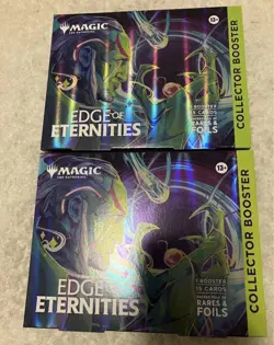 Magic: The Gathering Edge of Eternities Collector Omega Box – Sealed MTG Collect - Image 1