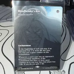 Magic: The Gathering Bloodbender's Rise Avatar The Last Airbender Holo Rare 0023 - Image 1