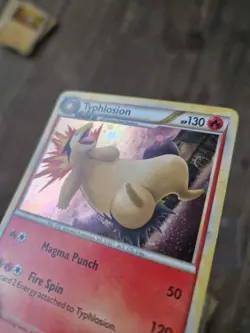 Pokemon TCG Typhlosion 32/123 HGSS Cosmos Deck Holo- Light Play - Image 4