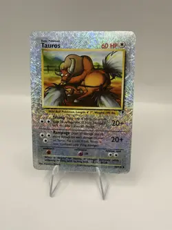 Pokemon Card Tauros 65/110 Legendary Collection Reverse Holo WOTC Light Play - Image 1